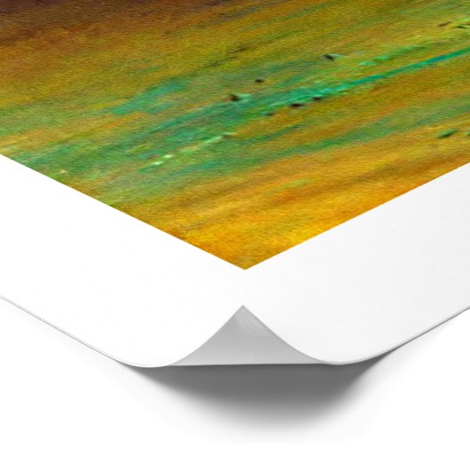 Poster Aurora Borealis par Frederic Edwin Church Imprimer (Coin)