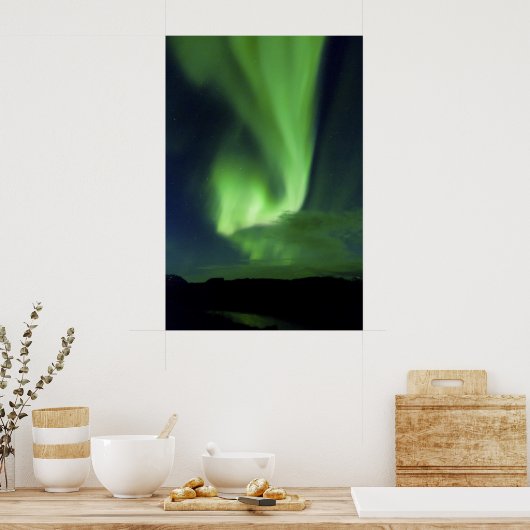 Poster Aurora Borealis - Žingvellir #7 (Cuisine)