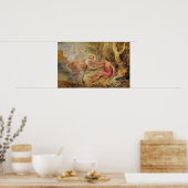 Poster Aurora enlevant Cephalus, 1636 (Cuisine)