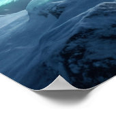 Poster Aurora Fox Frozen Landscape (Coin)