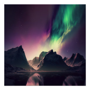 Poster Aurora Sky Lights