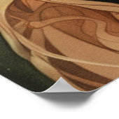 Poster aurore boréale (Coin)