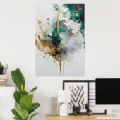 Poster Aurore dorée (Bureau à domicile)