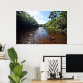 Poster AuSable dans les Adirondacks. 08 092 (Bureau à domicile)