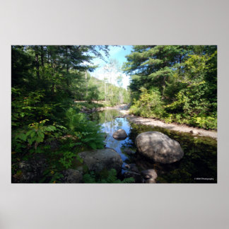 Poster AuSable dans les Adirondacks. imprimer 120