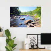 Poster AuSable River dans les Adirondacks. imprimer 08 30 (Bureau à domicile)