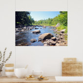 Poster AuSable River dans les Adirondacks. imprimer 08 30 (Cuisine)