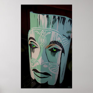 Poster Aussi convivial et authentique que le soleil de mi