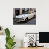 Poster Austin A55 Cambridge (Bureau à domicile)