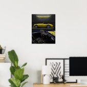 Poster Austin-Healey (Bureau à domicile)