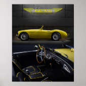 Poster Austin-Healey (Devant)