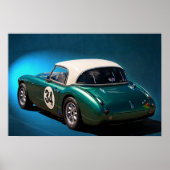 Poster Austin Healey 3000 (Devant)