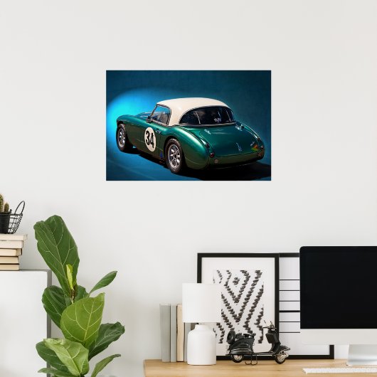 Poster Austin Healey 3000 (Bureau à domicile)