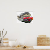 Poster Austin Healey 3000 en Gallois (Cuisine)