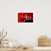 Poster Austin Mini Cooper (Cuisine)