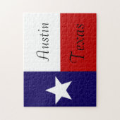 Poster Austin Texas Legpuzzel (Verticaal)
