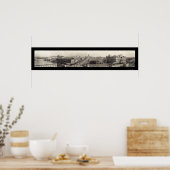 Poster Austin, Texas Panorama Photo 1910 (Cuisine)