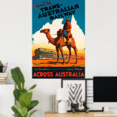 Poster Australia Travel (Bureau à domicile)