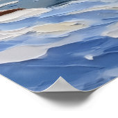 Poster Australian Cattle Dog Christmas Boat Holiday (Coin)