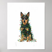 Poster Australian Kele Christmas I'm Fine Everything Is F (Devant)