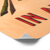 Poster Australian Whisky publicité Vintage (Coin)