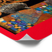 Poster Australian Wildlife in Tree of Life, Klimt parody, (Coin)