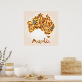 Poster Australie (Cuisine)