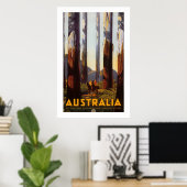 Poster Australie (Bureau à domicile)