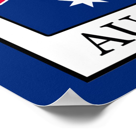 Poster Australie (Coin)