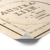 Poster Australie 10 (Coin)