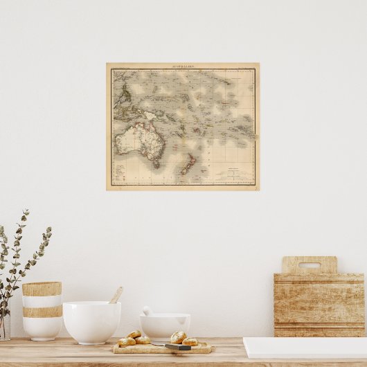 Poster Australie 5 (Cuisine)