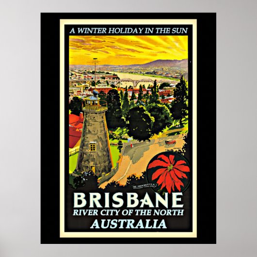 Poster Australie-Brisbane, un séjour d'hiver au Sun Po (Devant)