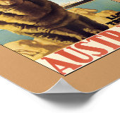 Poster Australie - Lloyd Triestino (toile) (Coin)