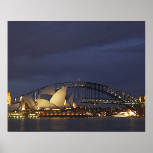 Poster Australie, Nouvelle-Galles du Sud, Sydney, Sydney  (Devant)