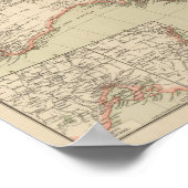 Poster Australie, Nouvelle-Zélande (Coin)