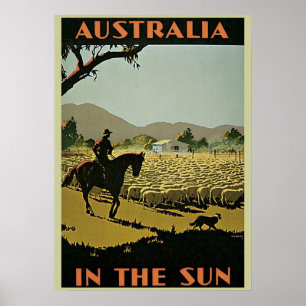 Poster Australie Outback