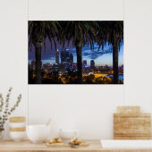 Poster Australie, Perth, ville skyline de Kings Park 2 (Cuisine)