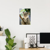 Poster Australie, Queensland, Brisbane, Fig Tree (Bureau à domicile)