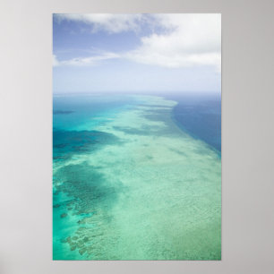 Poster Australie, Queensland, côte de Whitsunday, Grand