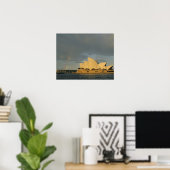 Poster Australie, Sydney, Opéra de Sydney, (Bureau à domicile)