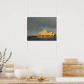 Poster Australie, Sydney, Opéra de Sydney, (Cuisine)