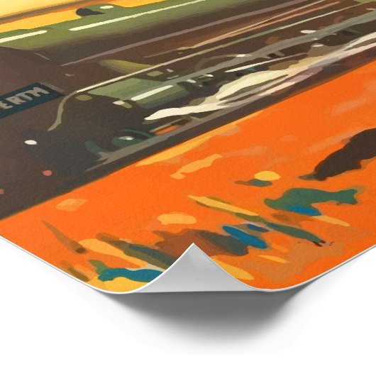 Poster Australie - Trans Australian Railway (Coin)