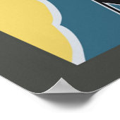 Poster Australie Vintage Retro Beach Travel (Coin)