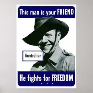 Poster Australien -- Cet homme est votre ami