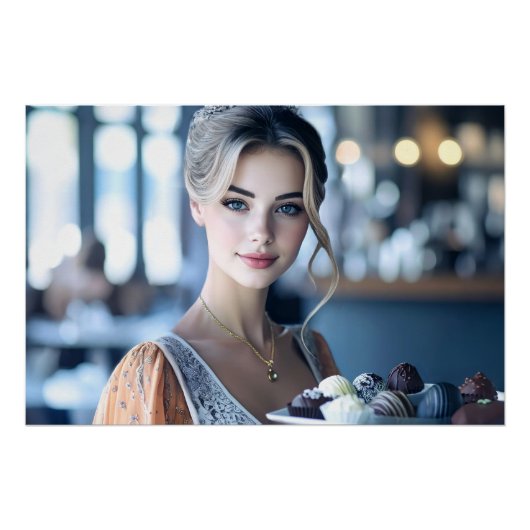 POSTER AUSTRIA - I LOVE AUSTRIA - PRALINES (Devant)