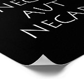 Poster Aut neca aut necare (Coin)