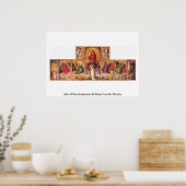 Poster Autel Du Jugement Dernier De Rogier Van Der Weyden (Cuisine)