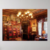 Poster Auteur - Dans la bibliothèque (Devant)