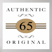 Poster Authentique 65e anniversaire (Devant)