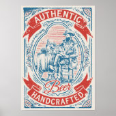 Poster authentique de bière (Devant)